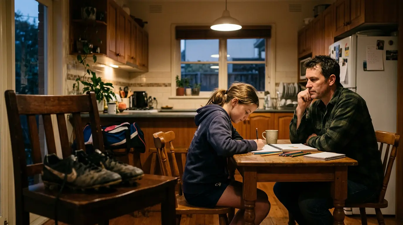 When to stop coaching your own kid. Three signs it's time.