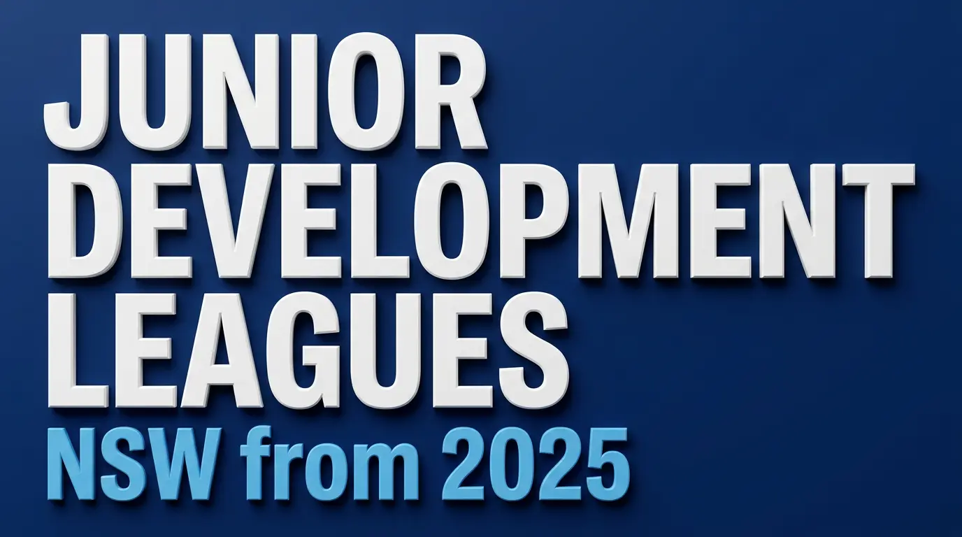 Football NSW JDL program structure across Mixed and Girls Junior Development Leagues.